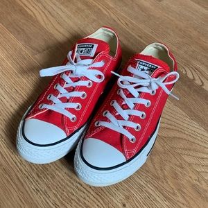 Red Converse Shoes